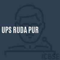 Ups Ruda Pur Middle School Logo