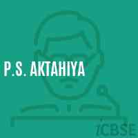P.S. Aktahiya Primary School Logo