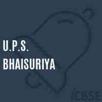 U.P.S. Bhaisuriya Middle School Logo
