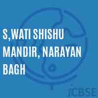 S,Wati Shishu Mandir, Narayan Bagh Primary School Logo