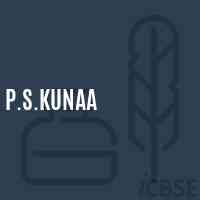P.S.Kunaa Primary School Logo