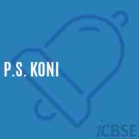 P.S. Koni Primary School Logo