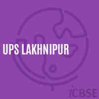 Ups Lakhnipur Middle School Logo