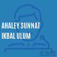 Ahaley Sunnat Ikbal Ulum Primary School Logo