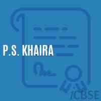 P.S. Khaira Primary School Logo