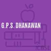 G.P.S. Dhanawan Primary School Logo