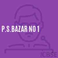 P.S.Bazar No 1 Primary School Logo