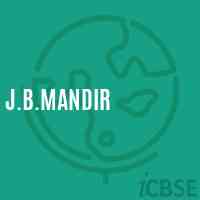 J.B.Mandir Middle School Logo