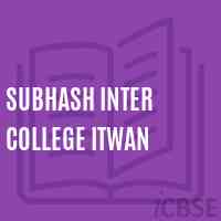 Subhash Inter College Itwan High School Logo