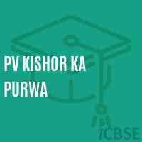 Pv Kishor Ka Purwa Primary School Logo