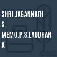 Shri Jagannath S. Memo.P.S.Laudhana Primary School Logo