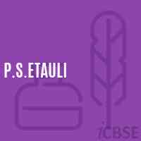 P.S.Etauli Primary School Logo