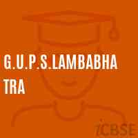 G.U.P.S.Lambabhatra Middle School Logo