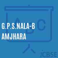 G.P.S.Nala-B Amjhara Primary School Logo
