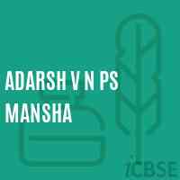 Adarsh V N Ps Mansha Middle School Logo