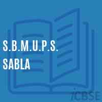 S.B.M.U.P.S. Sabla Middle School Logo