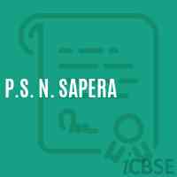 P.S. N. Sapera Primary School Logo