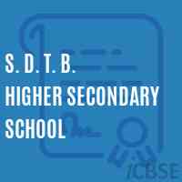S. D. T. B. Higher Secondary School Logo