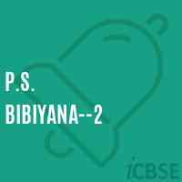 P.S. Bibiyana--2 Primary School Logo