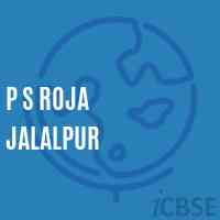 P S Roja Jalalpur Primary School Logo