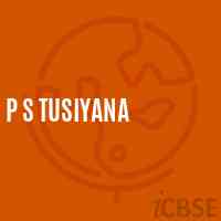 P S Tusiyana Primary School Logo