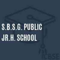 S.B.S.G. Public Jr.H. School Logo