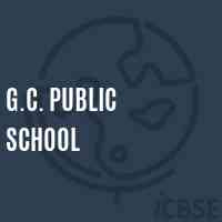G.C. Public School Logo