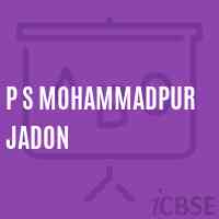 P S Mohammadpur Jadon Primary School Logo