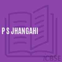 P S Jhangahi Primary School Logo