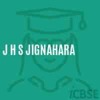J H S Jignahara Middle School Logo