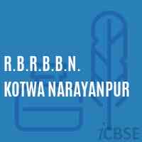 R.B.R.B.B.N. Kotwa Narayanpur Primary School Logo