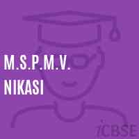 M.S.P.M.V. Nikasi Middle School Logo