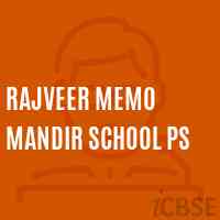 Rajveer Memo Mandir School Ps Logo