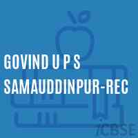 Govind U P S Samauddinpur-Rec Middle School Logo