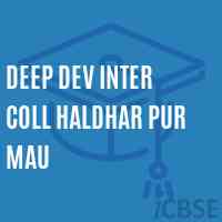 Deep Dev Inter Coll Haldhar Pur Mau Senior Secondary School Logo