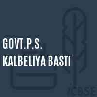 Govt.P.S. Kalbeliya Basti Primary School Logo