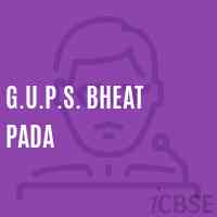 G.U.P.S. Bheat Pada Middle School Logo