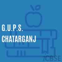 G.U.P.S. Chatarganj Secondary School Logo