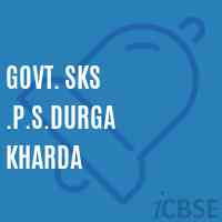 Govt. Sks .P.S.Durga Kharda Primary School Logo