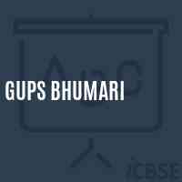 Gups Bhumari Middle School Logo