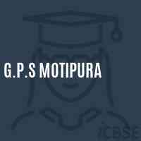 G.P.S Motipura Primary School Logo
