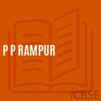 P P Rampur School Logo