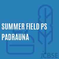 Summer Field Ps Padrauna Primary School Logo