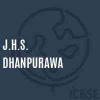 J.H.S. Dhanpurawa Middle School Logo