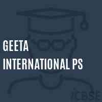 Geeta International Ps Senior Secondary School Logo
