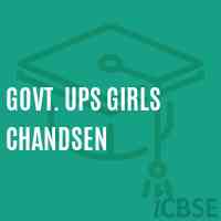 Govt. Ups Girls Chandsen Middle School Logo