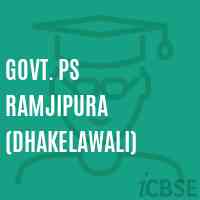 Govt. Ps Ramjipura (Dhakelawali) Primary School Logo