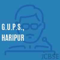 G.U.P.S., Haripur Middle School Logo