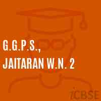 G.G.P.S., Jaitaran W.N. 2 Middle School Logo