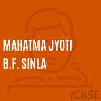 Mahatma Jyoti B.F. Sinla Middle School Logo